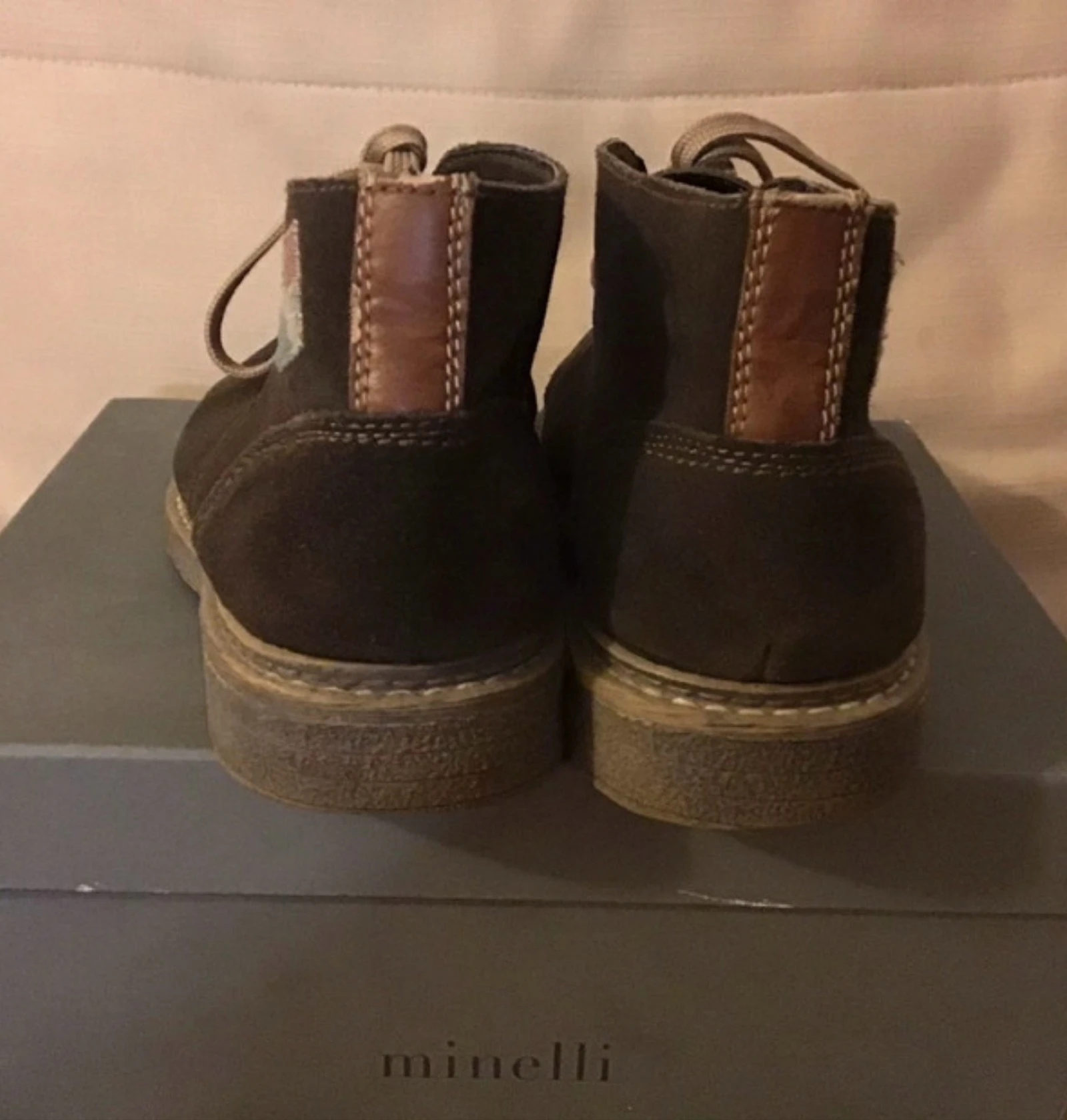 Joli bottines Chhukka Supremo Daim marron chocolat T.40  – photo 3